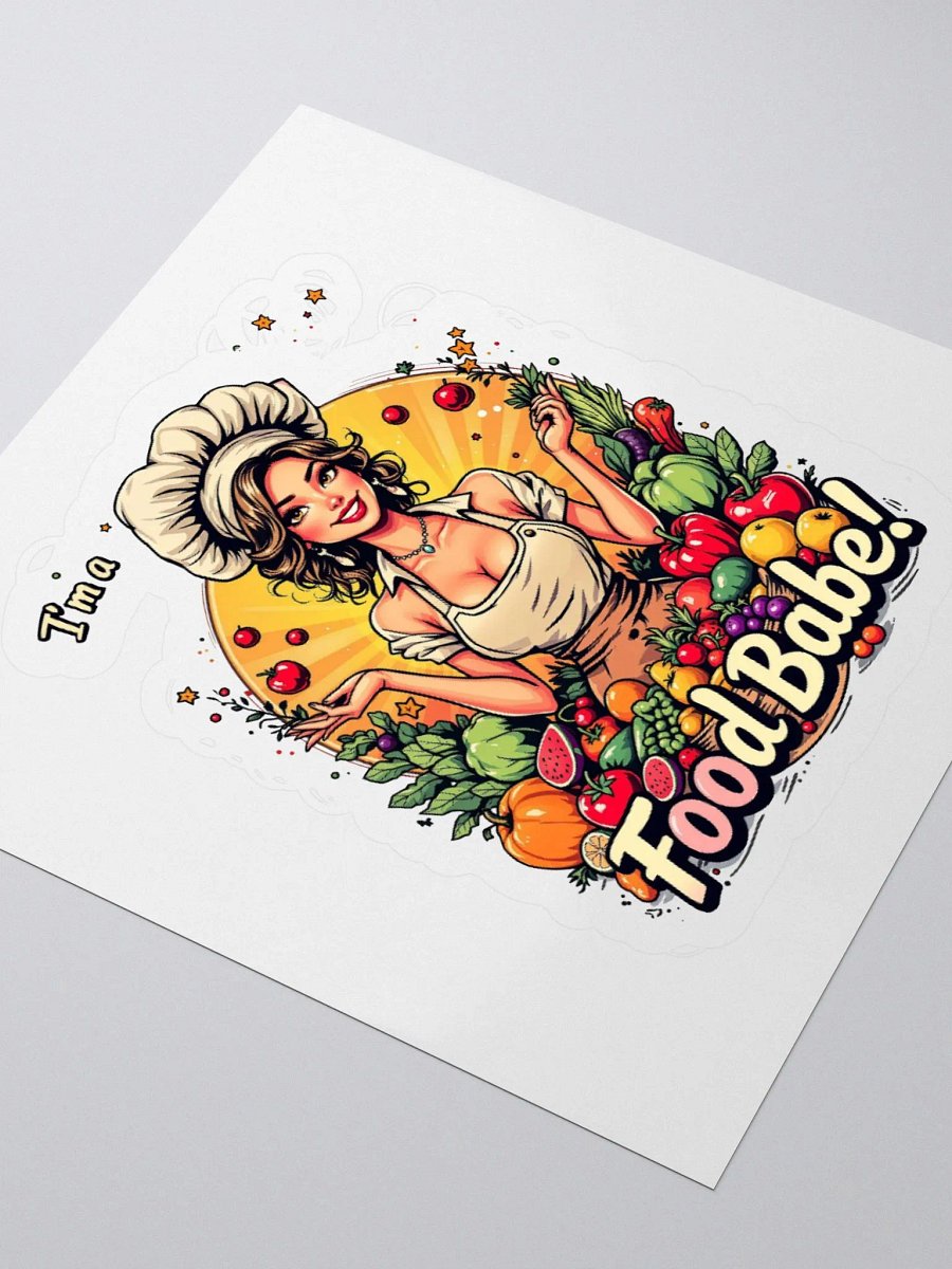 Food Babe Bella Style Kiss Cut Stickers product image (8)