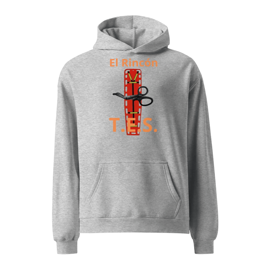 Sudadera AS Colour Unisex Premium sobredimenso logo rincon TES product image (4)