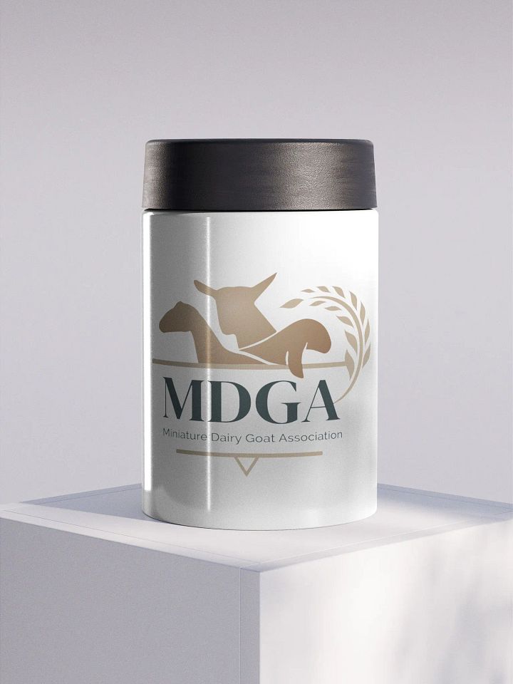 MDGA Logo Stanless Steel Koozie product image (1)