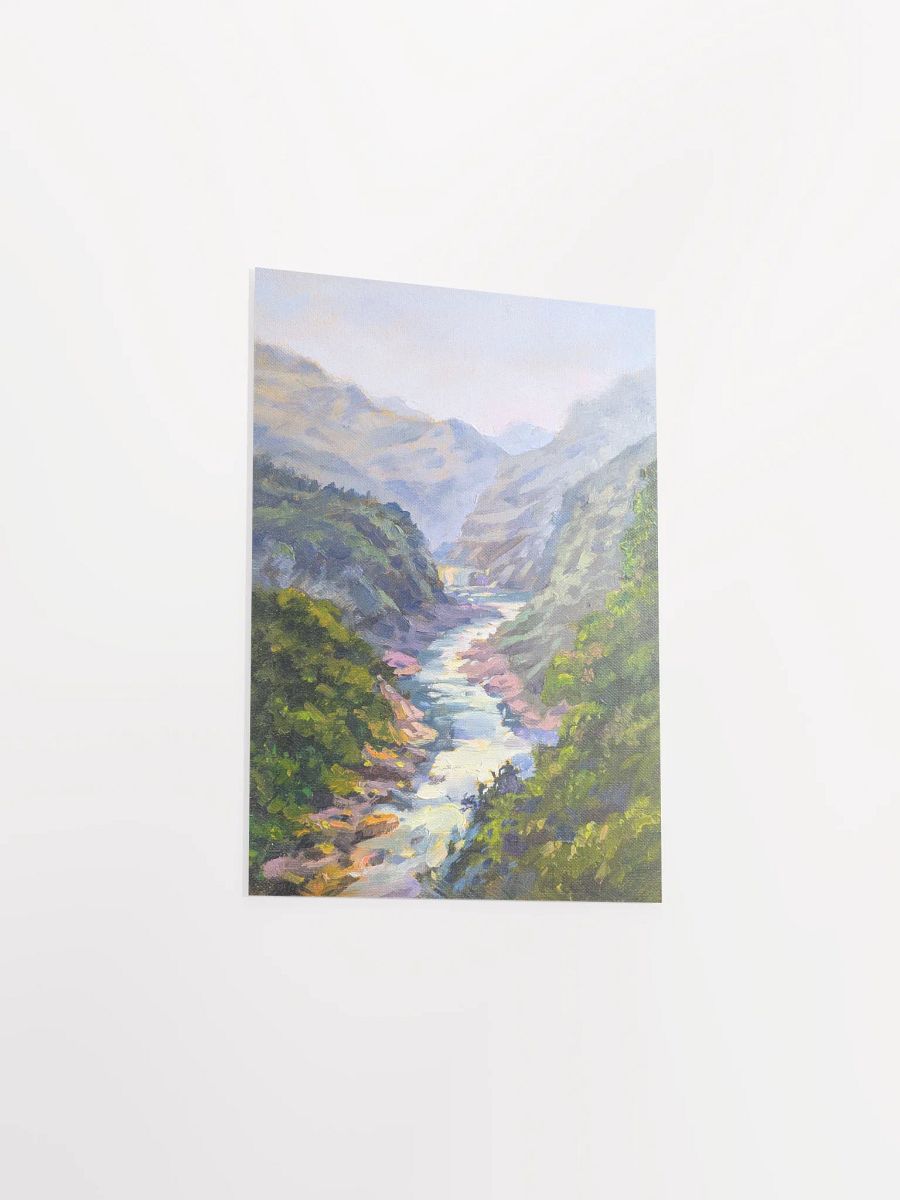 valley in the mountains-Oil Painting Paper Poster product image (23)