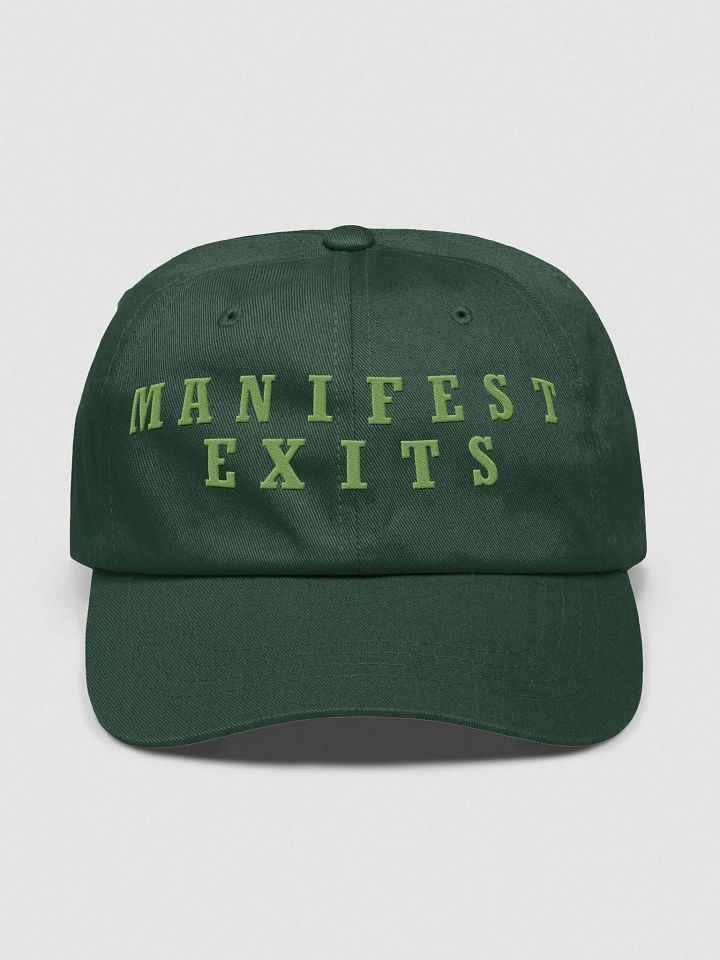 Manifest Exits Dad Hat | Founder45 product image (1)