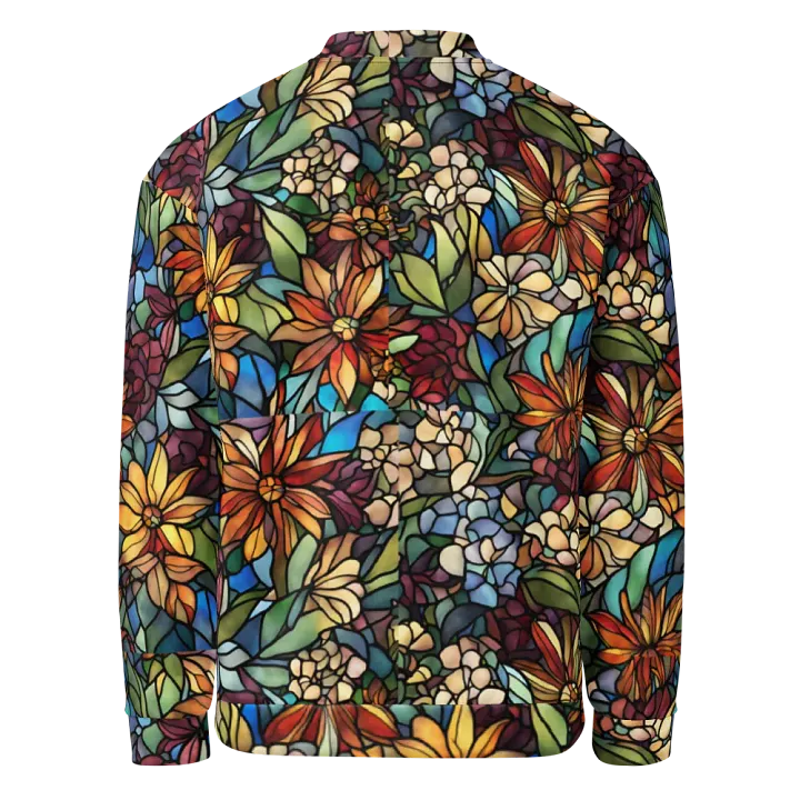 Phantasmagorical Floral Fiesta Bomber Jacket product image (2)