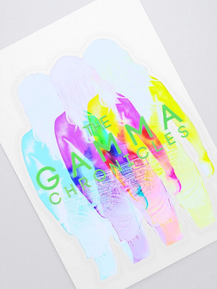 Gamma Chronicles: Rainbow Silhouette Sticker Sheet product image (1)