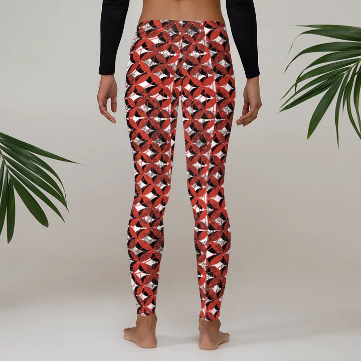 JoBeth Designed- Red ⭕ Adult Leggings👖 product image (2)