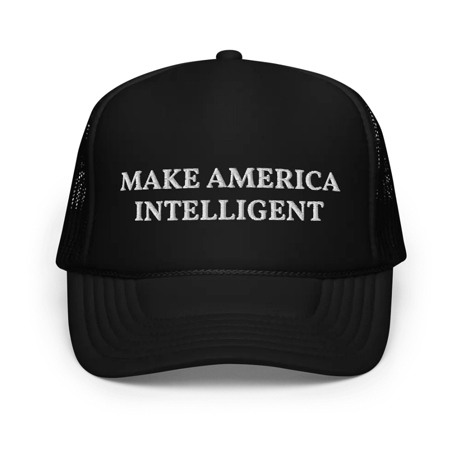 Make America Intelligent - Embroidered Trucker Cap product image (1)
