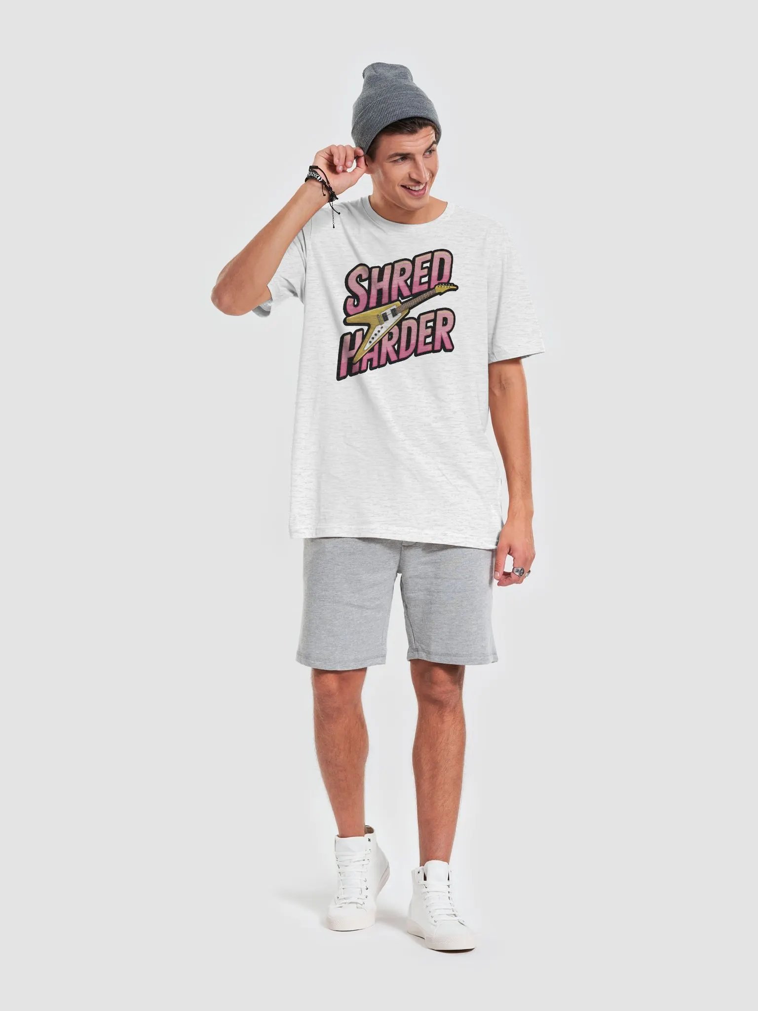“SHRED HARDER” t-shirt product image (6)