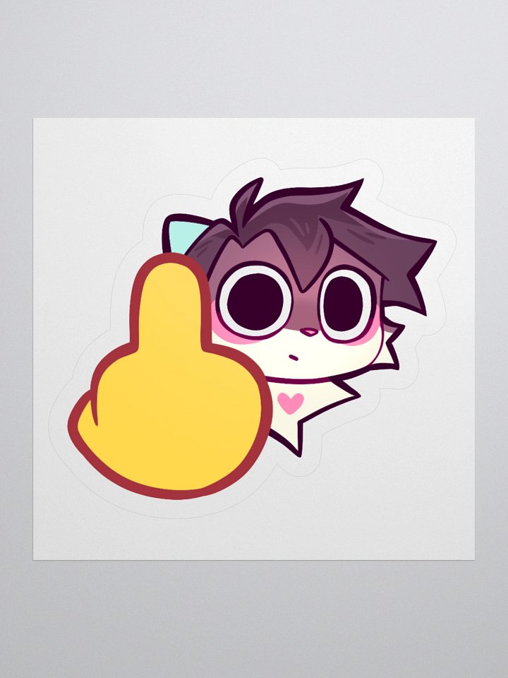 MIDDLE FINGER — emote sticker product image (1)