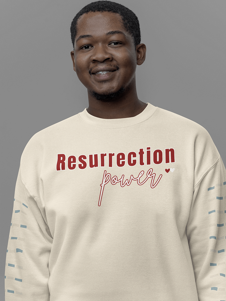 Resurrection Power, Christian Heritage Premium Sweater product image (1)