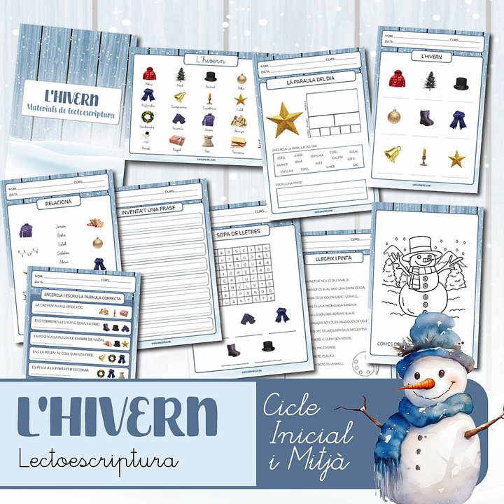 Lectoescriptura: l'hivern product image (1)