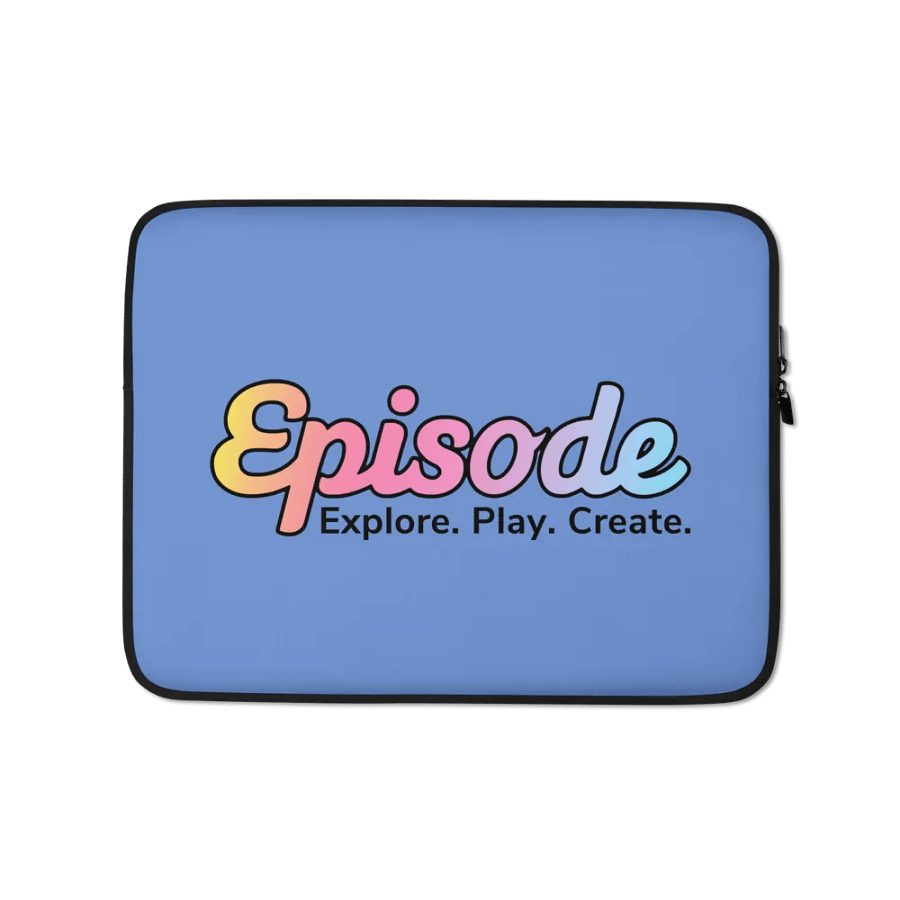 Episode Laptop Sleeve Blue With Gradient Logo product image (1)