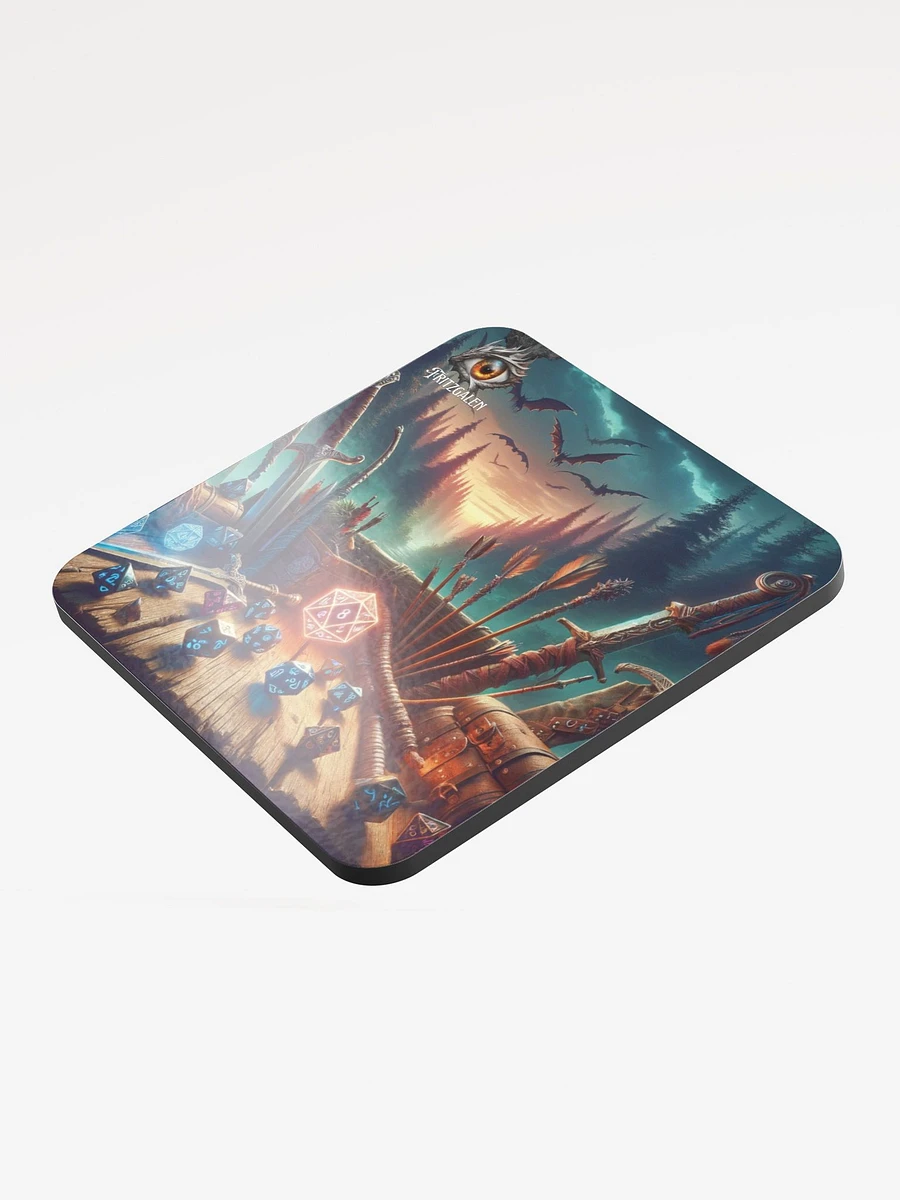 Dice & Blades Drink Coaster product image (3)