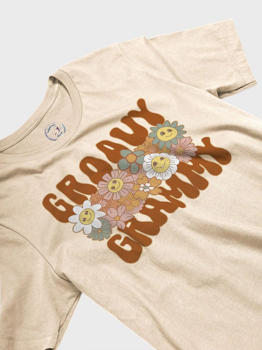 Retro Groovy Grammy Tee product image (3)