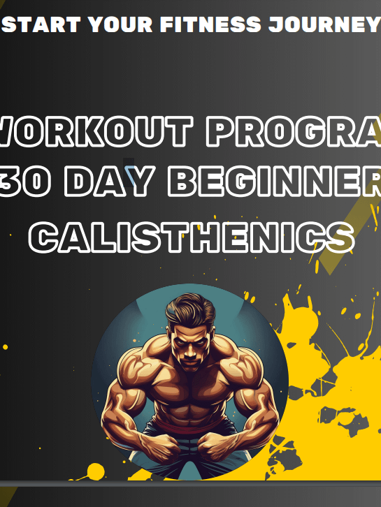 WORKOUT PROGRAM 30 DAY BEGINNER CALISTHENICS product image (1)