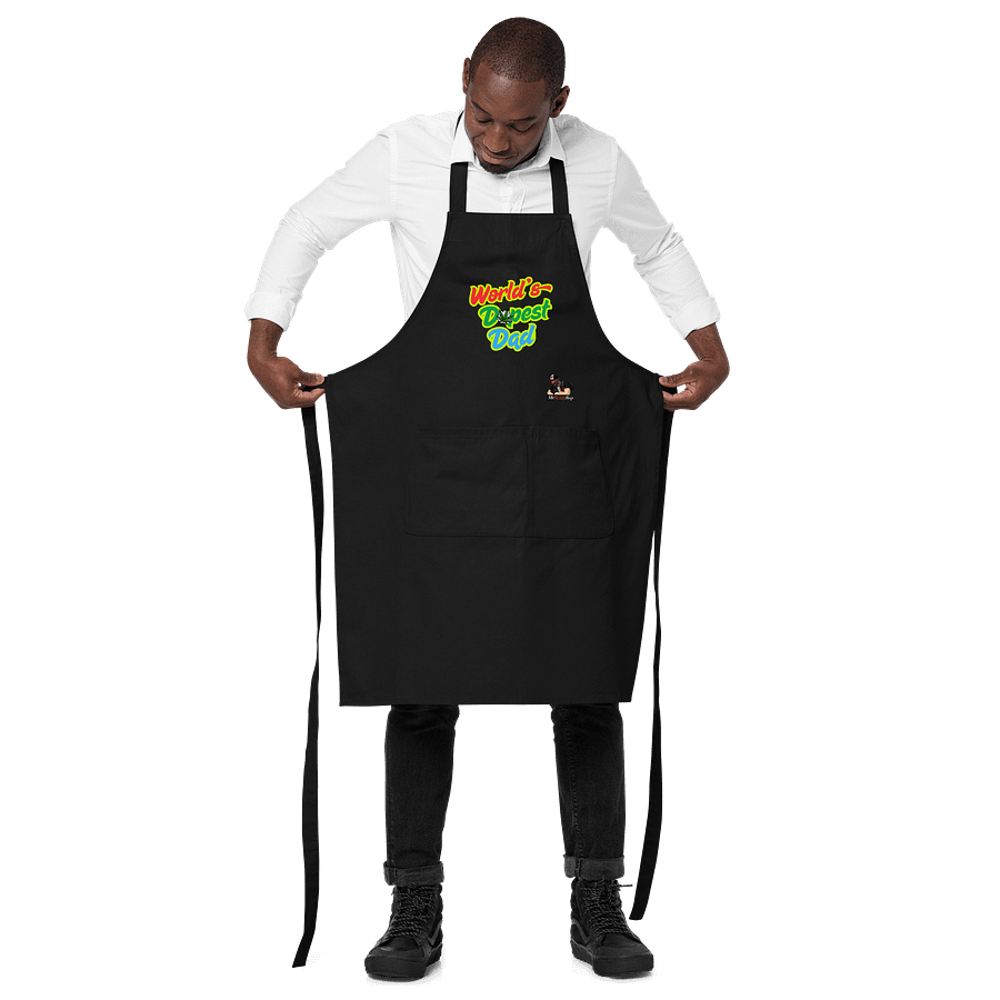Worlds dopest dad apron product image (2)
