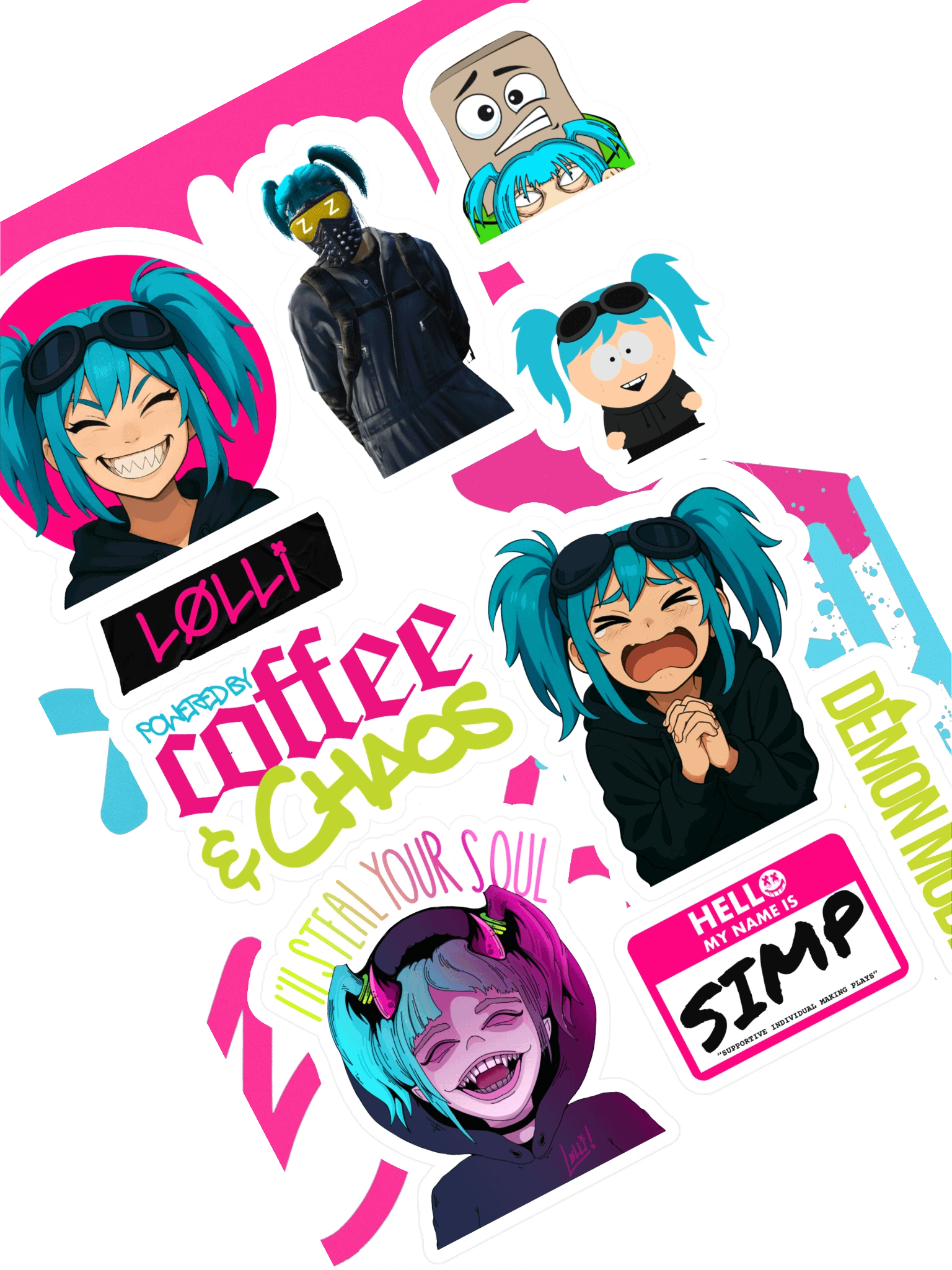 Echo Echo Sticker Sheet product image (1)