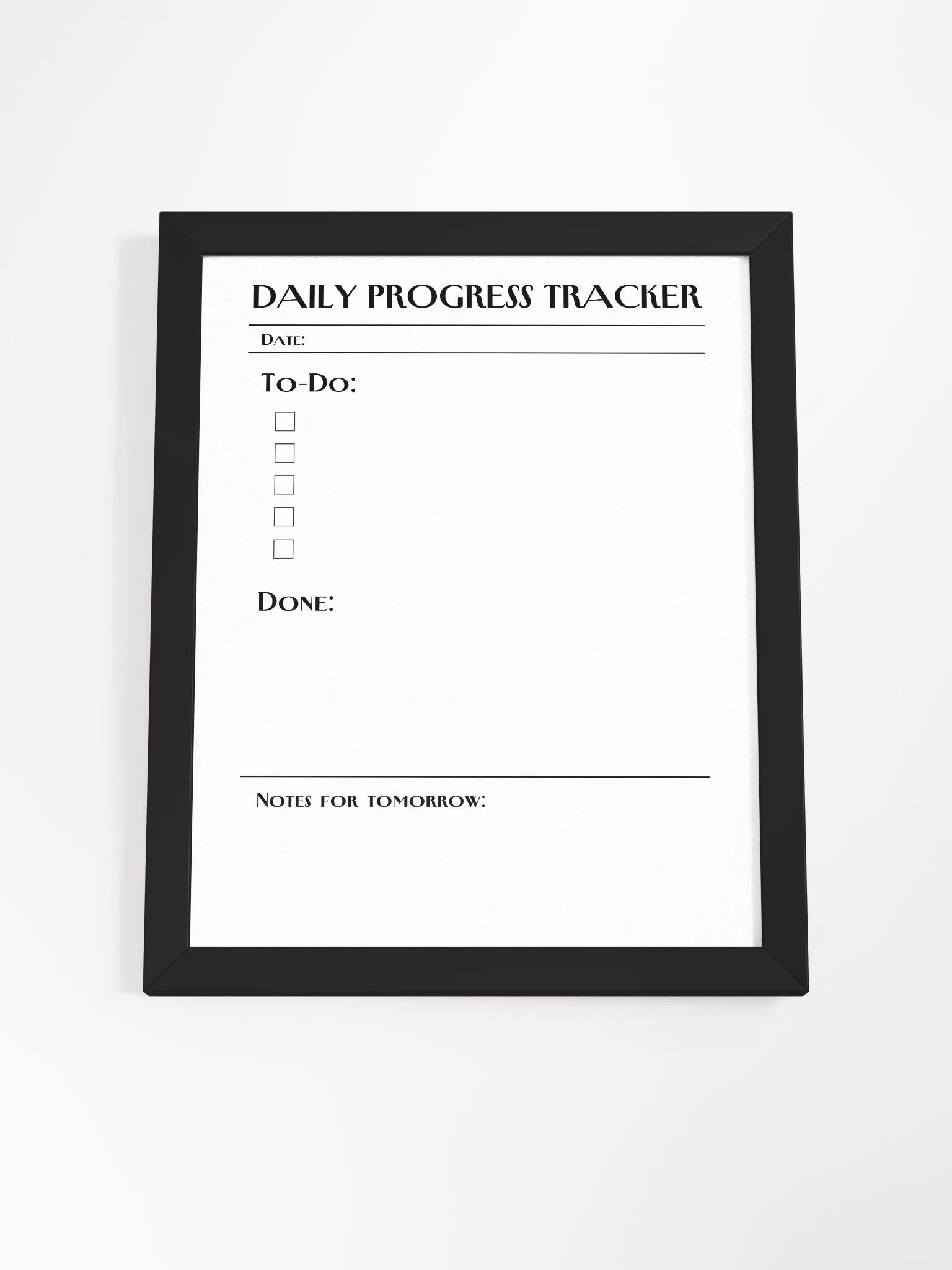 DAILY PROGRESS TRACKER (Manhattan design 1) product image (36)