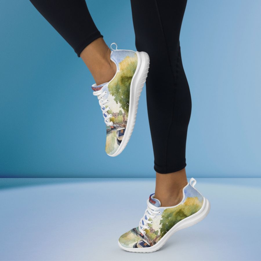 Little Italy - England - All Over Print - Watercolor - Athletic Shoes product image (4)