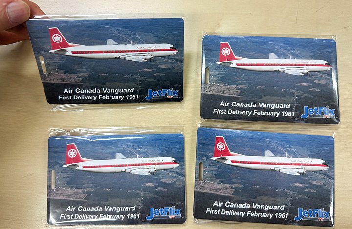 AC Vickers Vanguard luggage tag set of 4 product image (1)