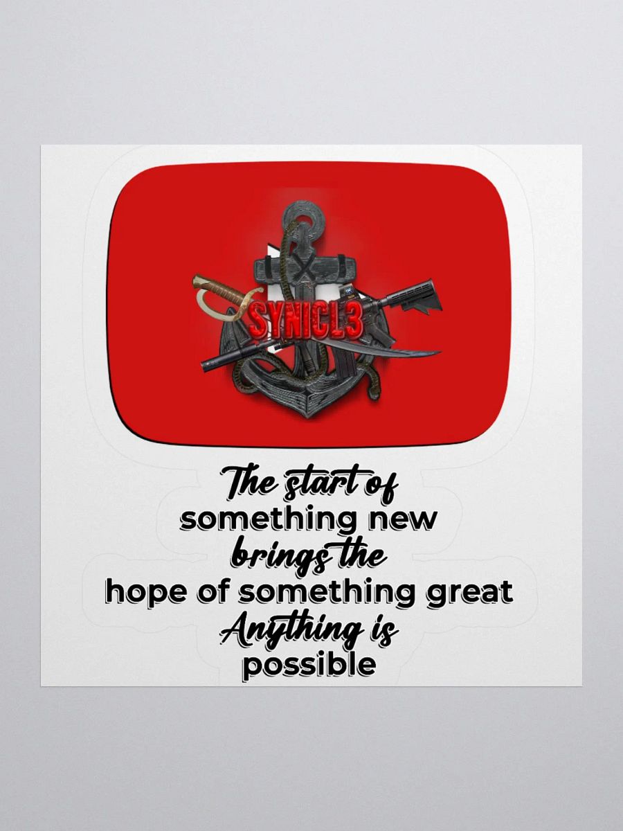 YT Anything - Sticker product image (1)