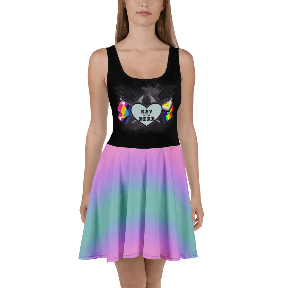 Kay_of_the_Dead Pride Logo Dress With Trigender Pride Skirt product image (2)