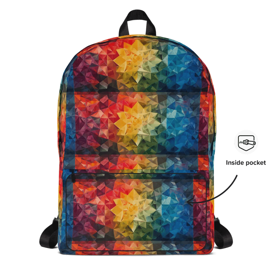 Spectrum Burst All-Over Backpack product image (10)