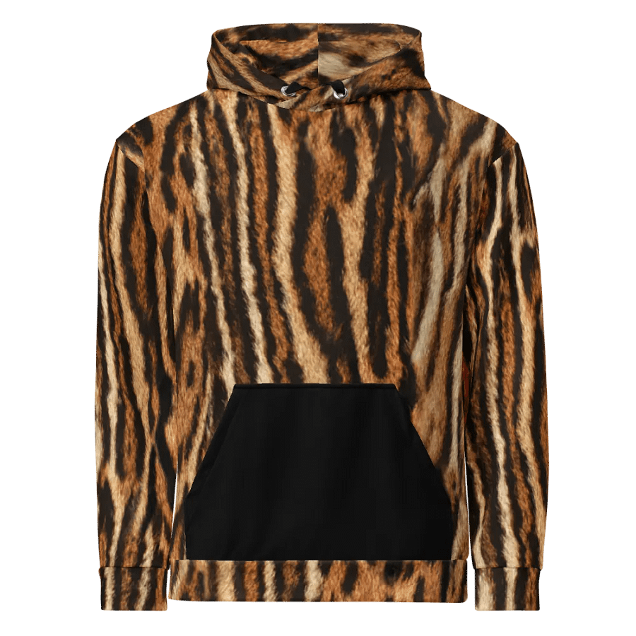 ocelot fur hoodie product image (1)