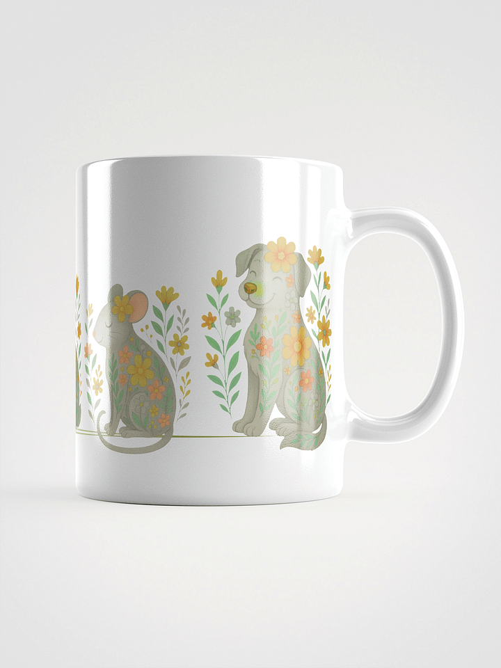 Mug Blanc - Ferme Fleurie Vintage Série 2 - Cadeau Original product image (1)
