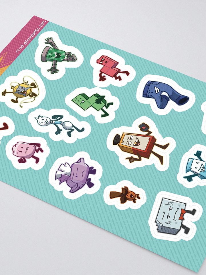 EFAR Cast Sticker Set product image (2)