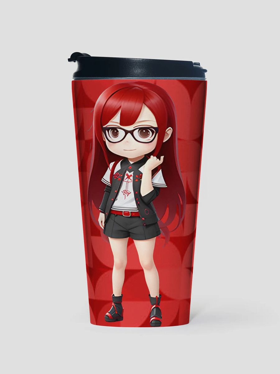 (Red CHIBI) K Stainless Steel Travel Mug product image (1)