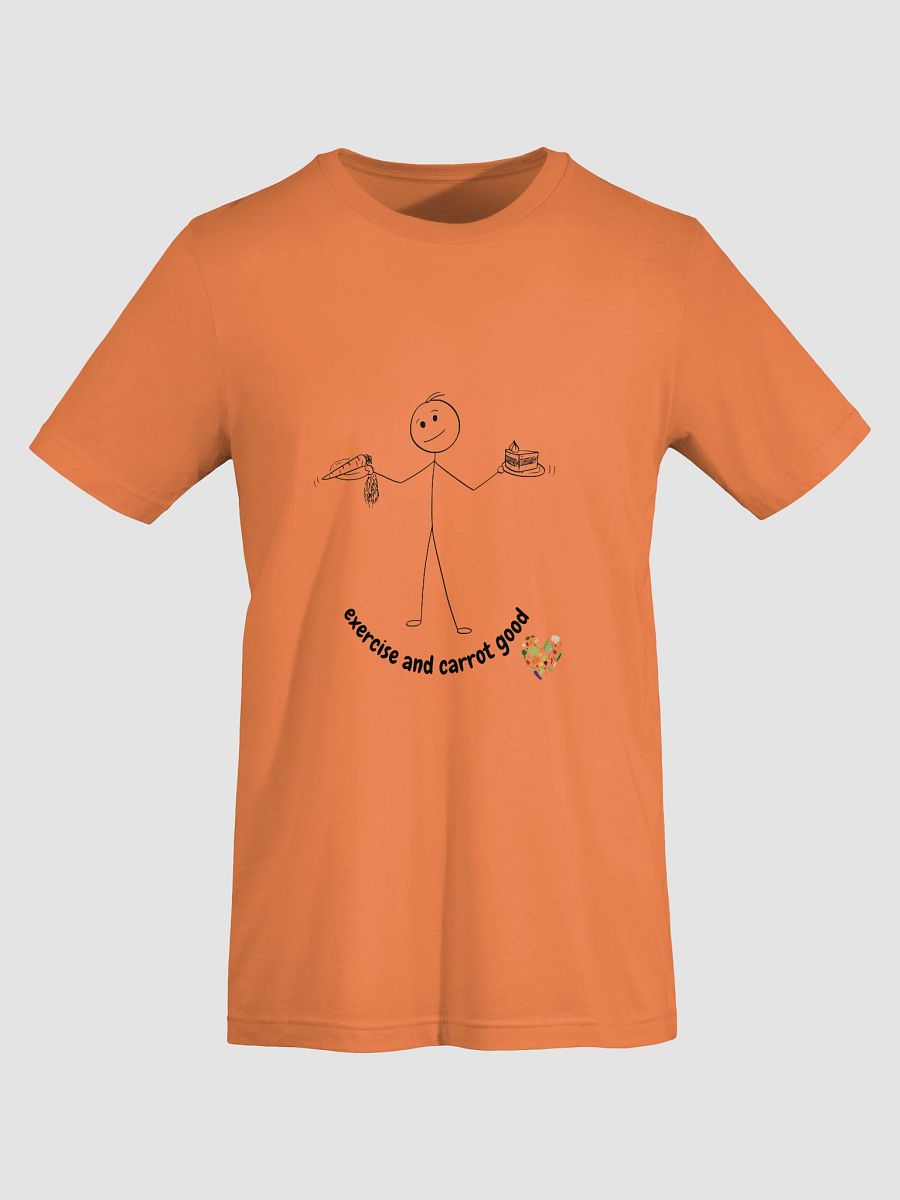 Exercise and Carrot Good Supersoft T-Shirt product image (72)