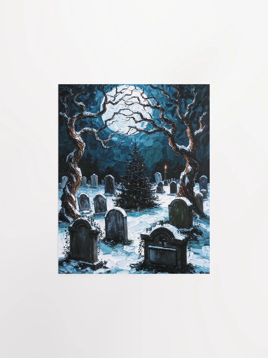 Graveyard Christmas Tree Poster product image (1)