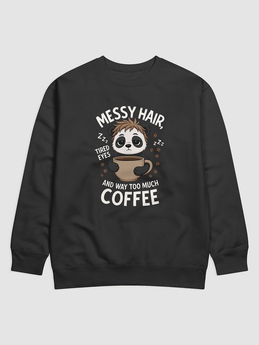 Sleepy Panda Coffee Break Premium Sweatshirt product image (1)