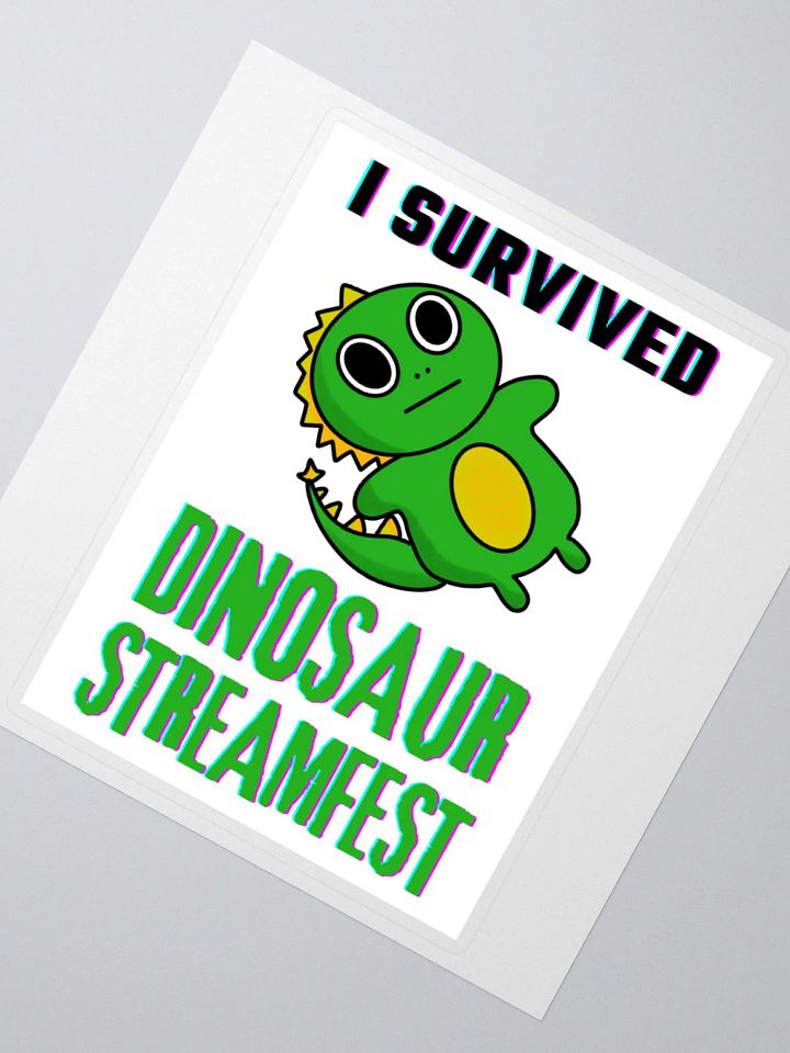 I Survived Streamfest Sticker product image (2)