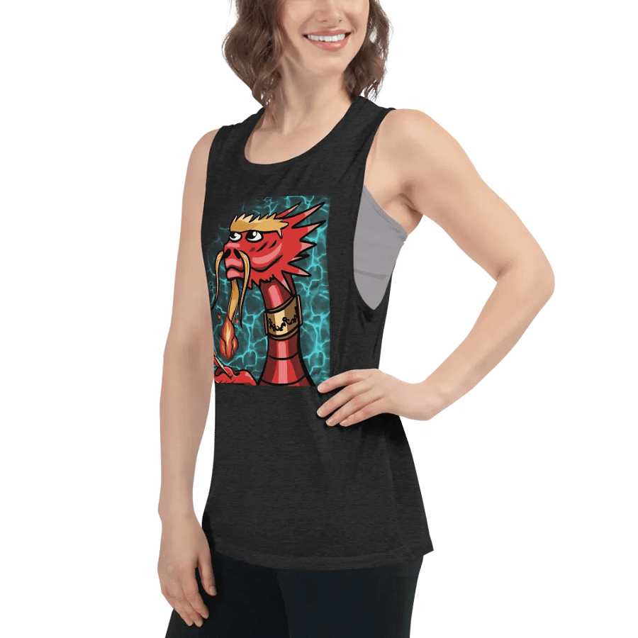 Regal Fire Dragon Women's Muscle Tank product image (6)