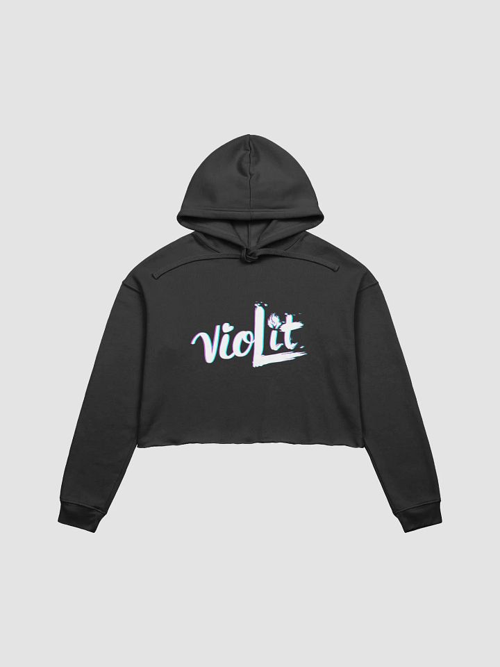vioLit Cropped Hoodie product image (1)
