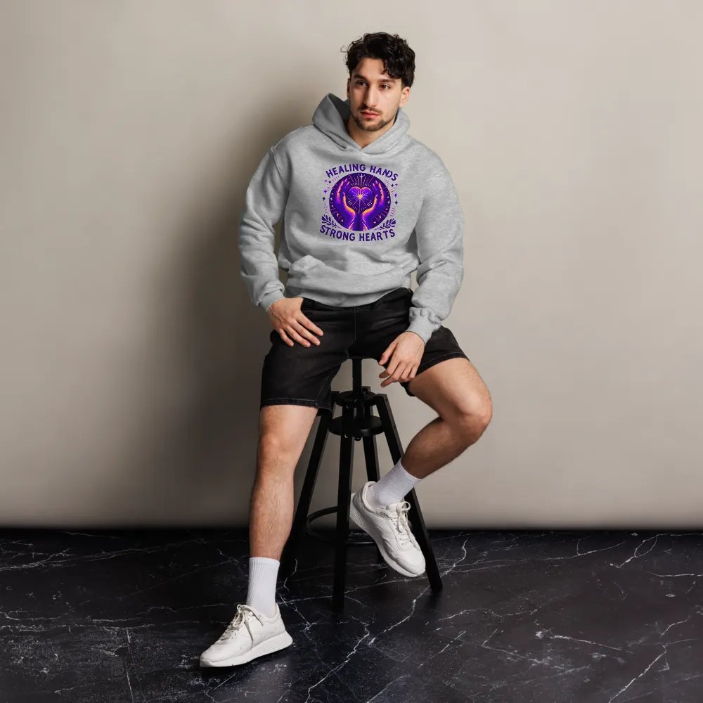 Radiant Healing Hands Unisex Hoodie product image (5)