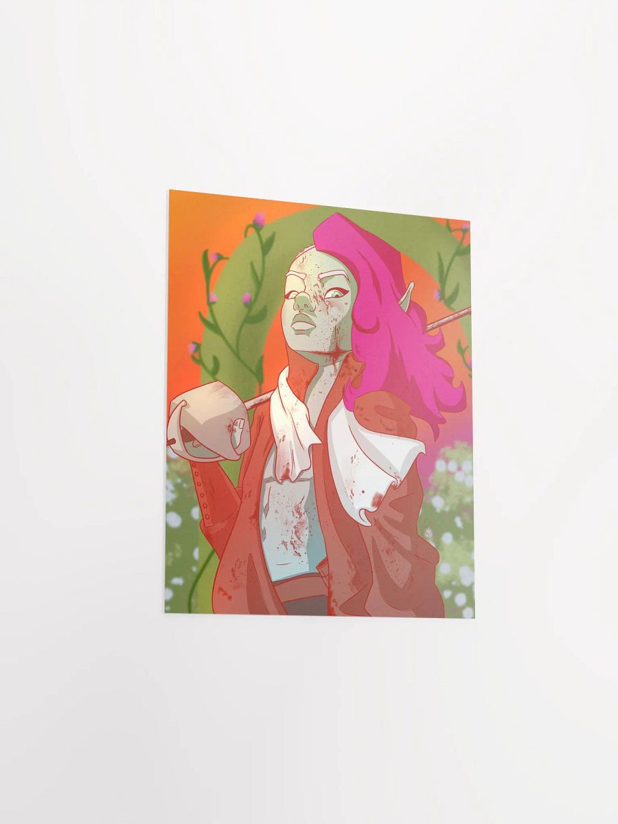 Blood Amongst Flowers Print product image (3)