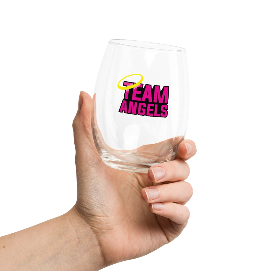 Team Angels Wine Glass product image (14)