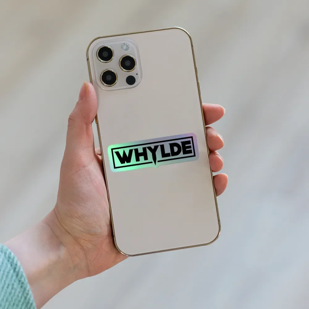 WHYLDE Logo Holo Graphic Sticker product image (7)