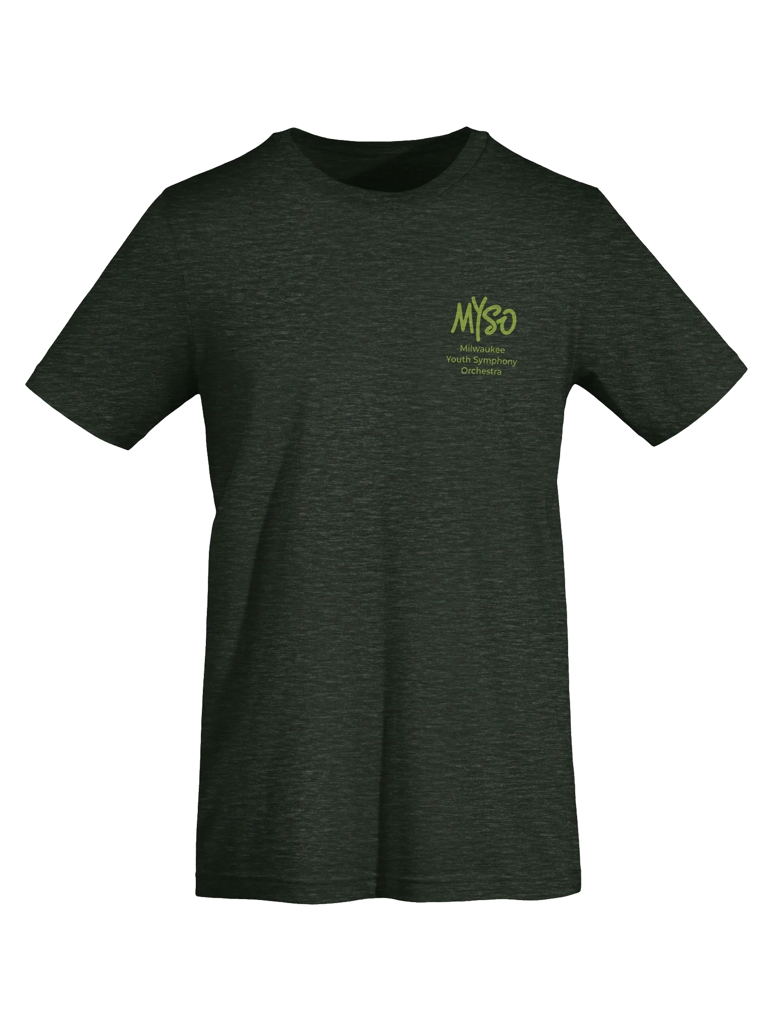 MYSO Adult Green Instrument T-shirt product image (7)