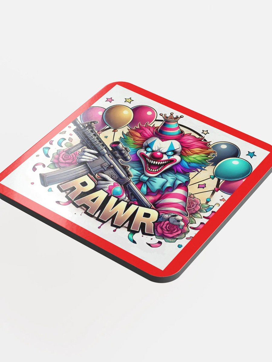 RAWR Clown Cork Coaster product image (4)