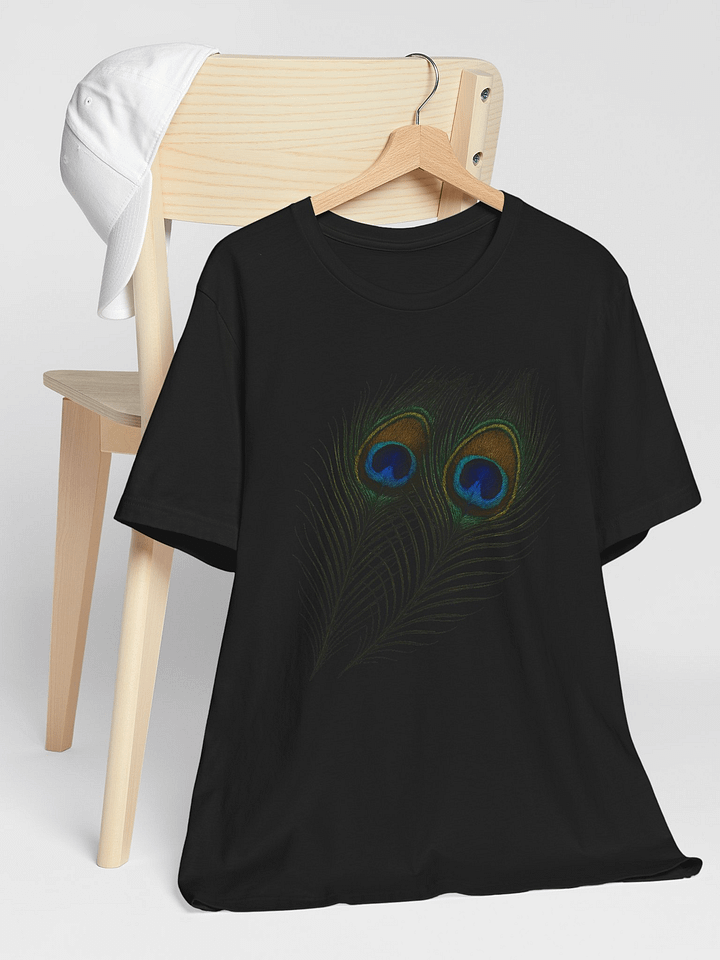 Iridescent Peacock Feather T-Shirt product image (1)