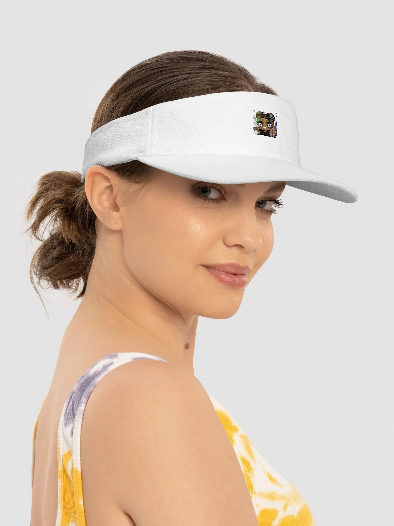 Tweet Heart Style Moisture-Wicking Visor product image (3)