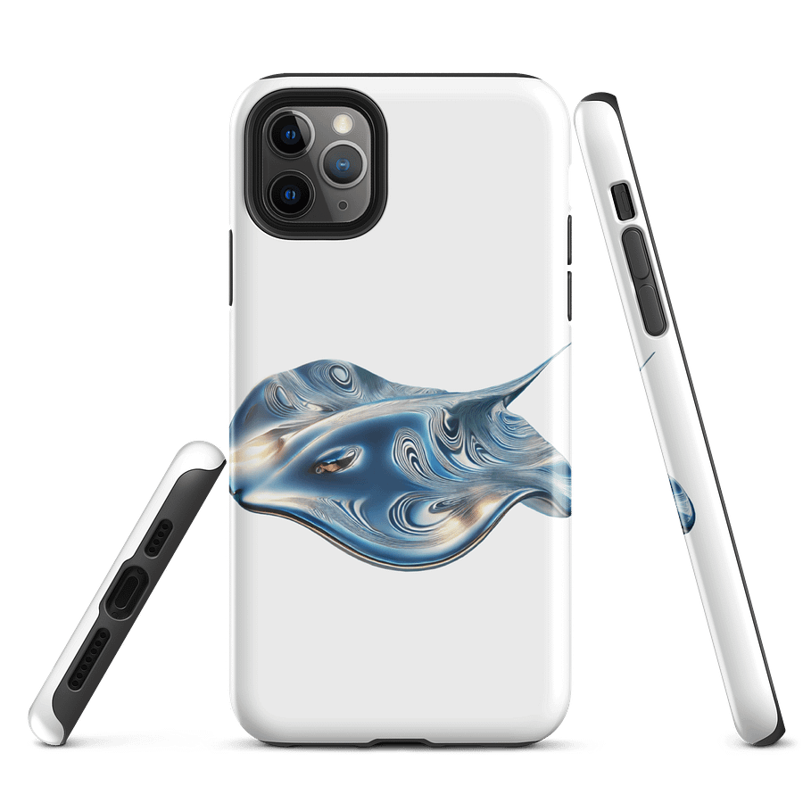 Liquid Metal Stingray Tough Case for iPhone® product image (5)