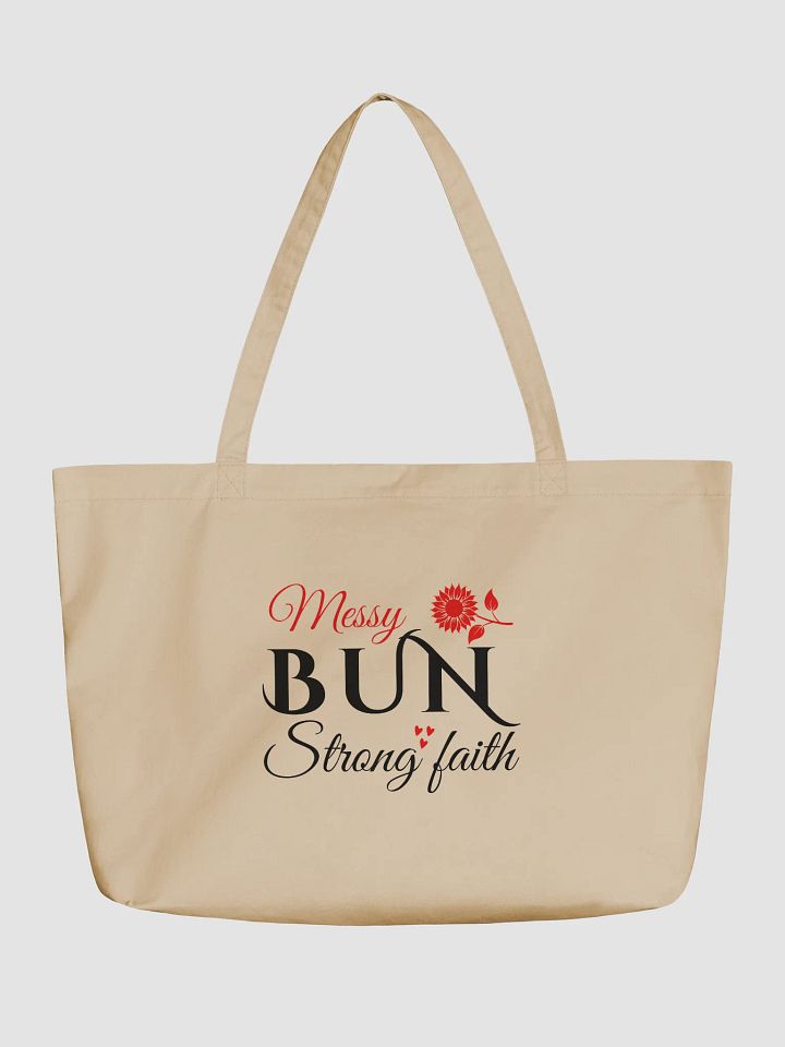 Strong Faith Eco Tote Bag. product image (2)