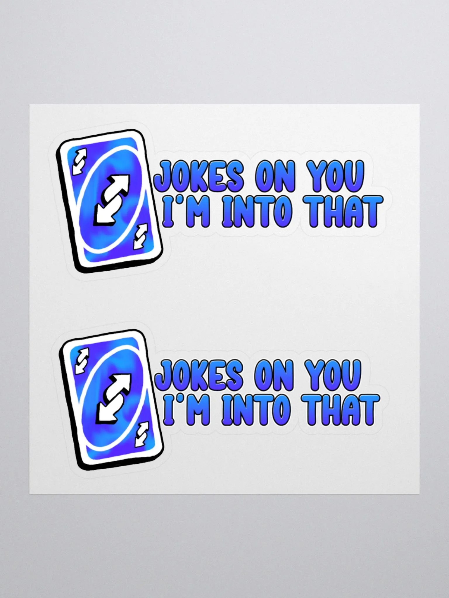 Jokes Stickers 2pc product image (1)
