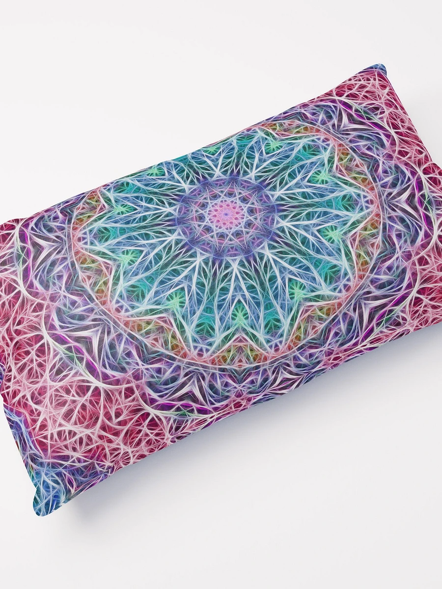 Blue and Pink Kaleidoscope Throw Pillow product image (11)