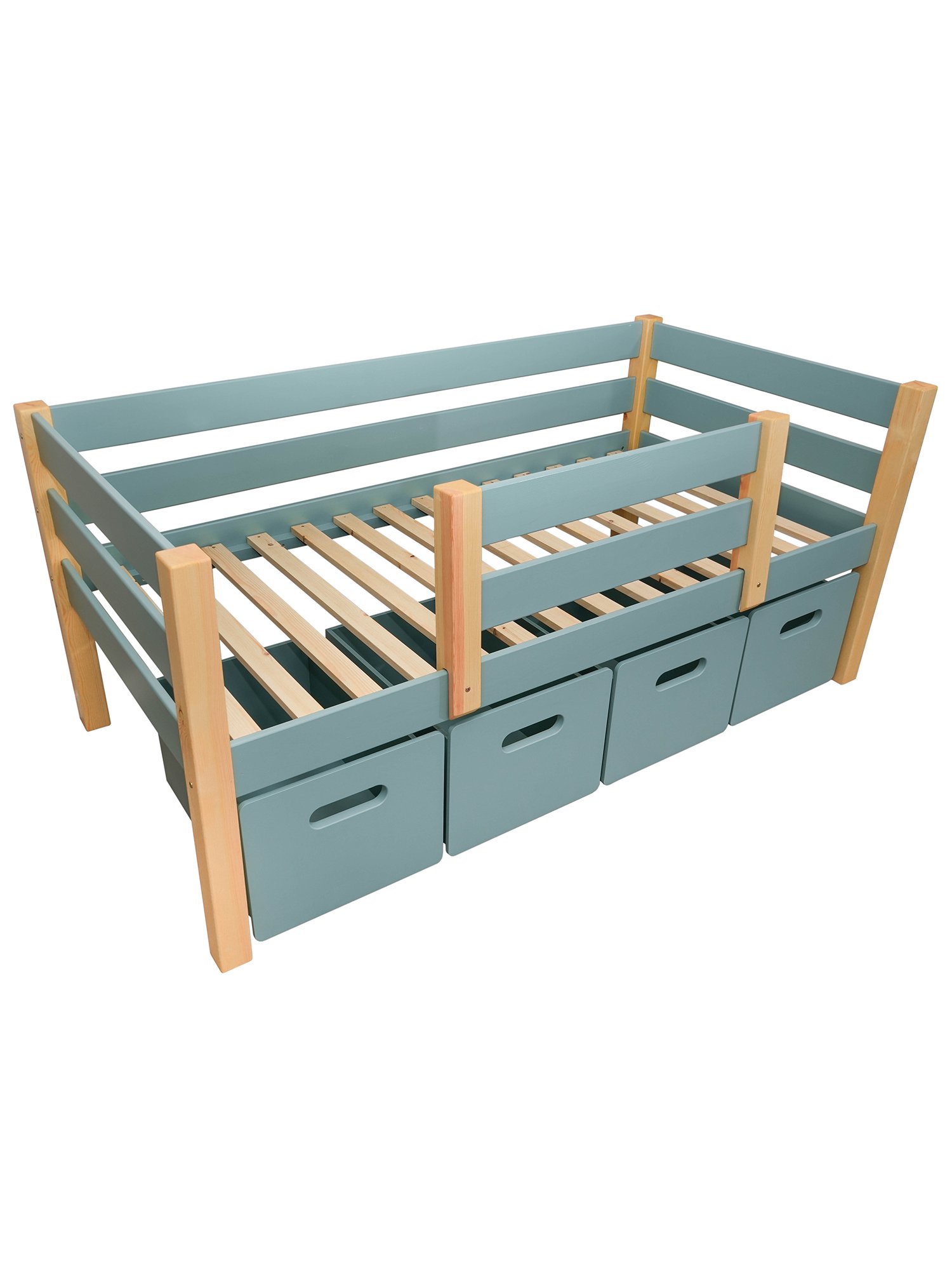 Kids Bed with Slide & Storage | Digital Plans product image (6)