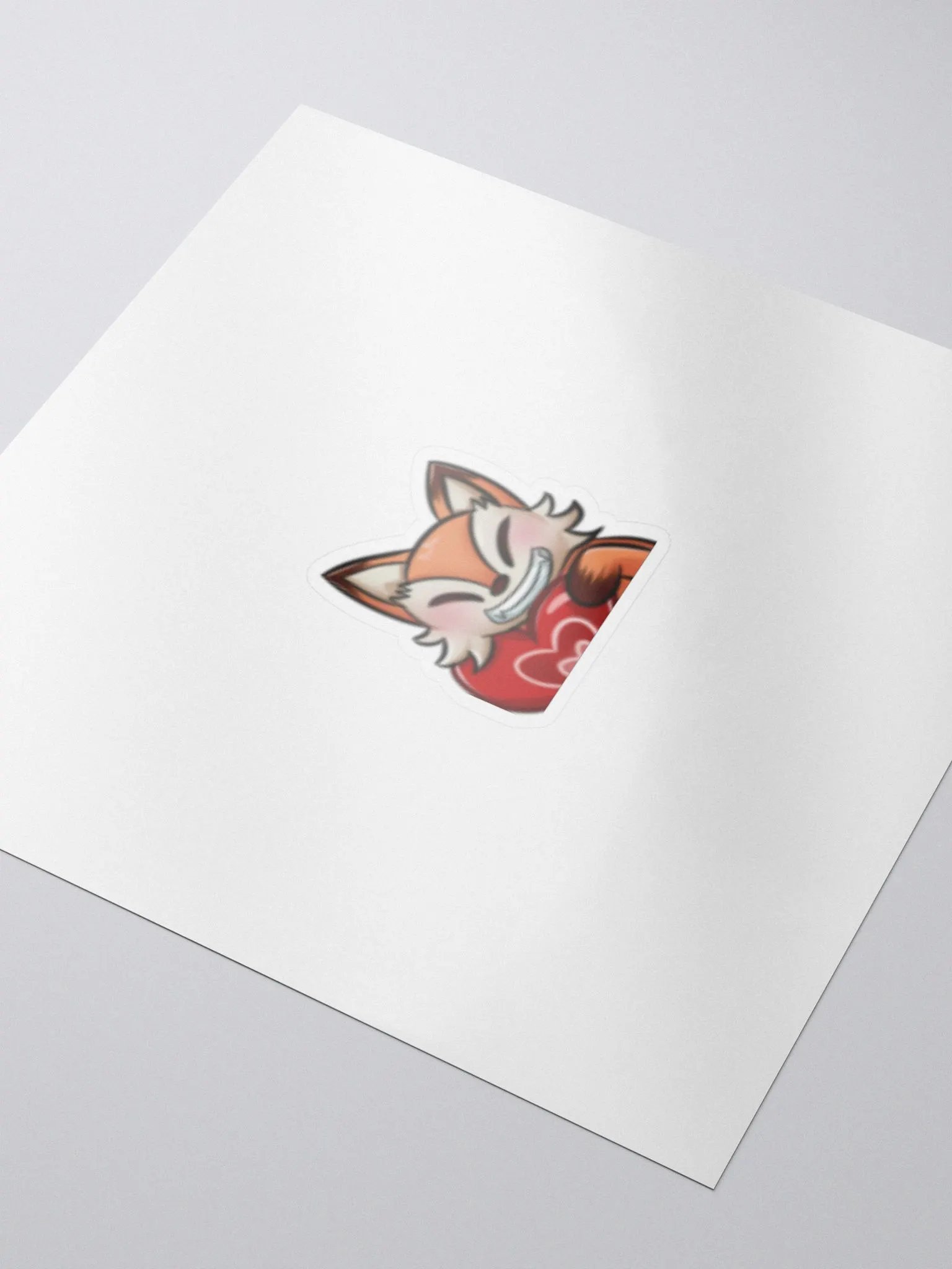 Foxxy Love Emote Sticker 1.5