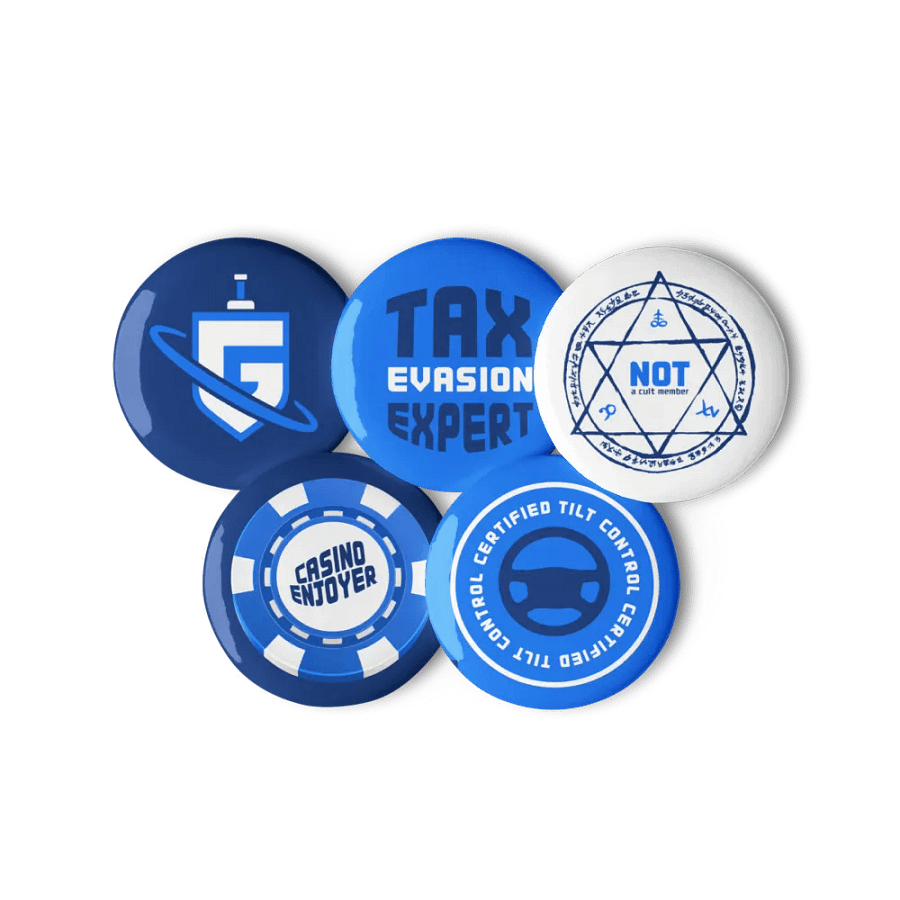 5 Pin Badge Set 🔵 product image (4)